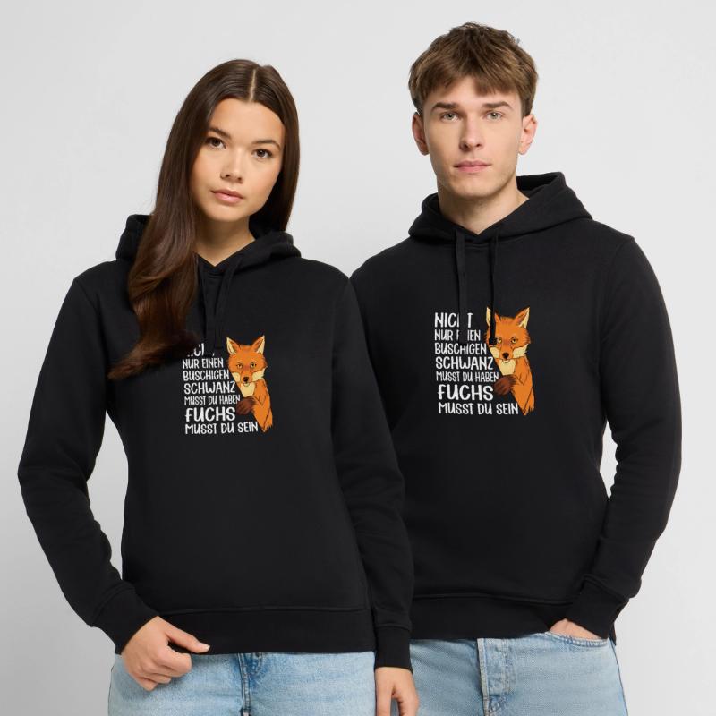 Fuchs Statement Rotfuchs Spruch Stanley/Stella Unisex Hoodie SOUNDER
