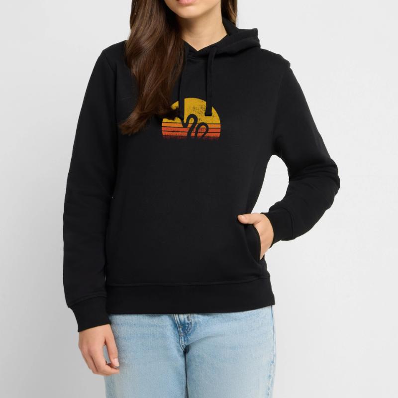 Snake Retro Reptile Python Idée cadeau Sweat à capuche SOUNDER Stanley/Stella Unisexe