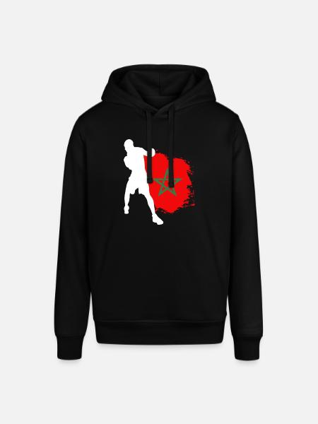 Marokkanischer Boxboxer - Stanley/Stella Unisex Hoodie SOUNDER - Schwarz