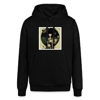 Green - Stanley/Stella SOUNDER Unisex Hoodie - black - Front - Alina (178cm) & Michal (187cm)