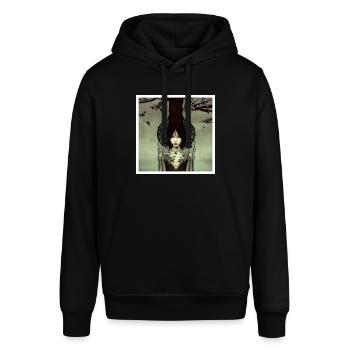 Curse - Stanley/Stella SOUNDER Unisex Hoodie - black - Front - Alina (178cm) & Michal (187cm)