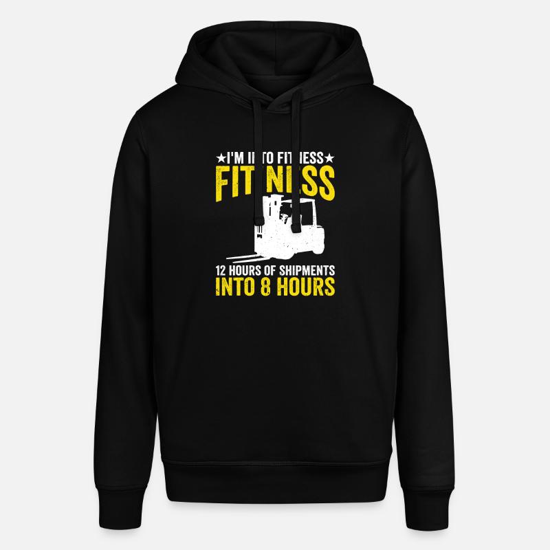 Forklift Operator - Stanley/Stella Unisex Hoodie SOUNDER - Schwarz