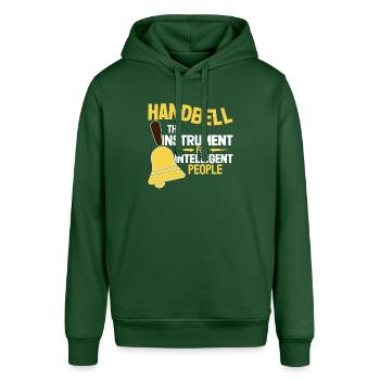 Handbell Choir - Stanley/Stella SOUNDER Unisex Hoodie - bottle green - Front - Alina (178cm) & Michal (187cm)