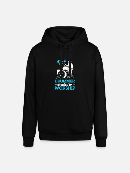 Drumsticks Drums Drummers - Stanley/Stella SOUNDER Unisex Hoodie - black