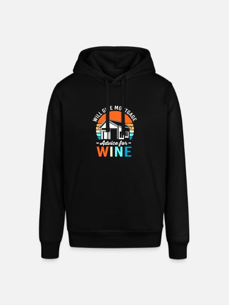 Debt Condominium Mortgage - Stanley/Stella SOUNDER Unisex Hoodie - black