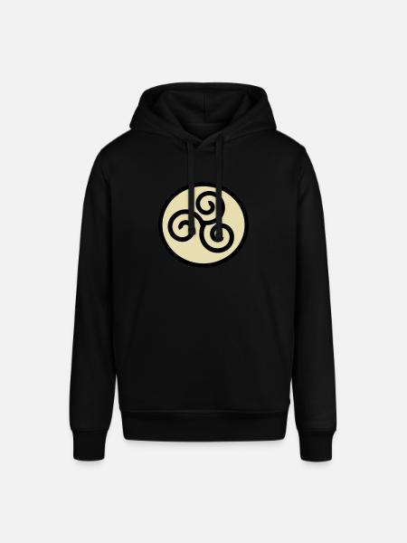 Viking symbol - Stanley/Stella SOUNDER Unisex Hoodie - black