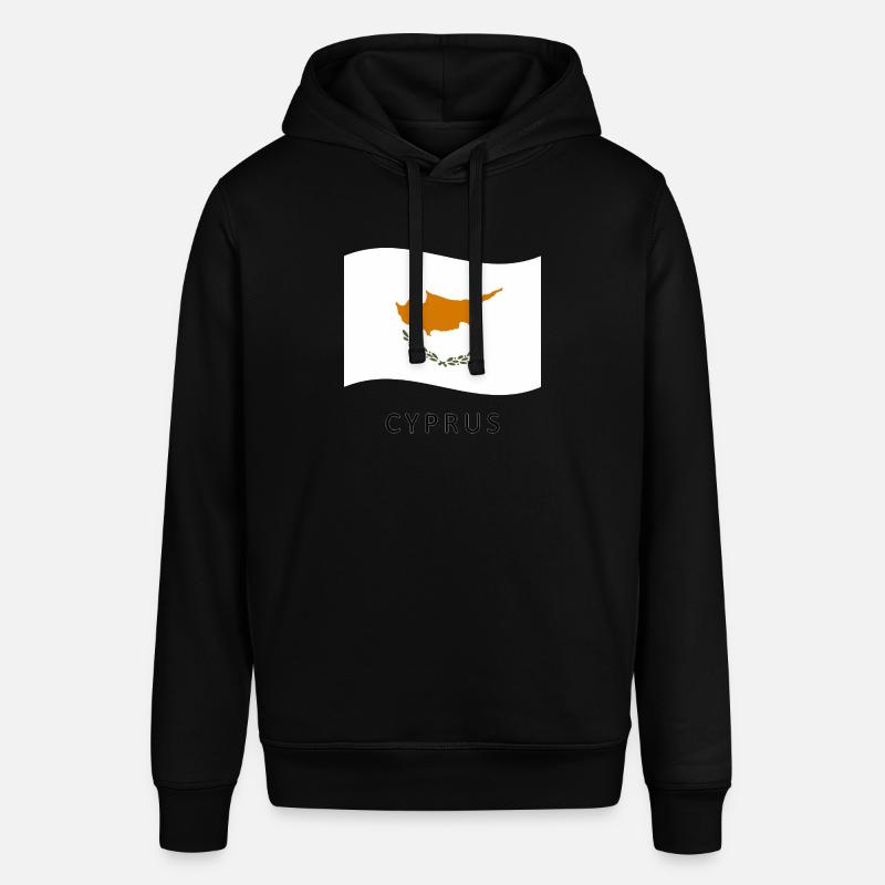Drapeau Chypre - Cyprus flag - Sweat à capuche SOUNDER Stanley/Stella Unisexe - noir