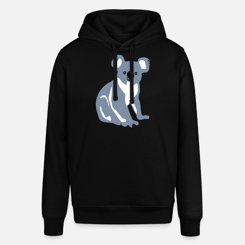Koala bear, ours en peluche - Sweat à capuche SOUNDER Stanley/Stella Unisexe - noir