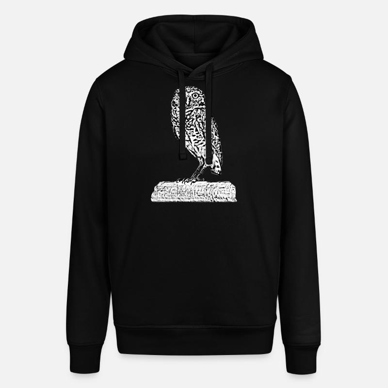 Die Eule - Stanley/Stella Unisex Hoodie SOUNDER - Schwarz