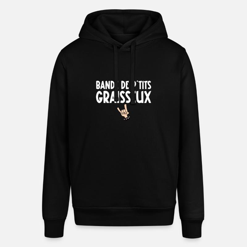 bande de p'tits graisseux - Sweat à capuche SOUNDER Stanley/Stella Unisexe - noir