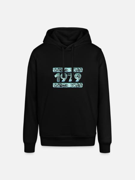 Année 1979 - Sweat à capuche SOUNDER Stanley/Stella Unisexe - noir