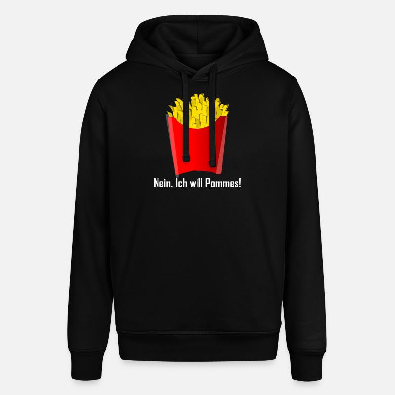 Frites frites idée cadeau - Sweat à capuche SOUNDER Stanley/Stella Unisexe - noir