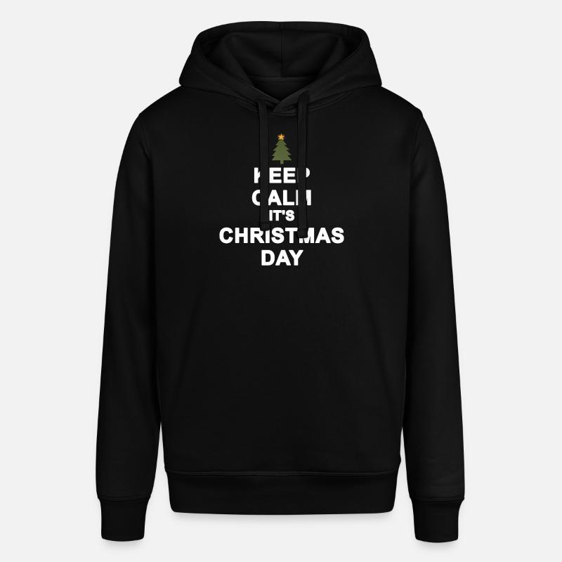 keep calm christmas - Sweat à capuche SOUNDER Stanley/Stella Unisexe - noir