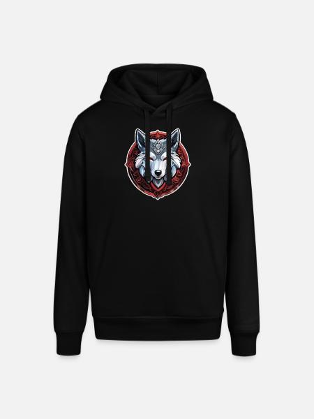 Wolf Tattoo - Stanley/Stella SOUNDER Unisex Hoodie - black