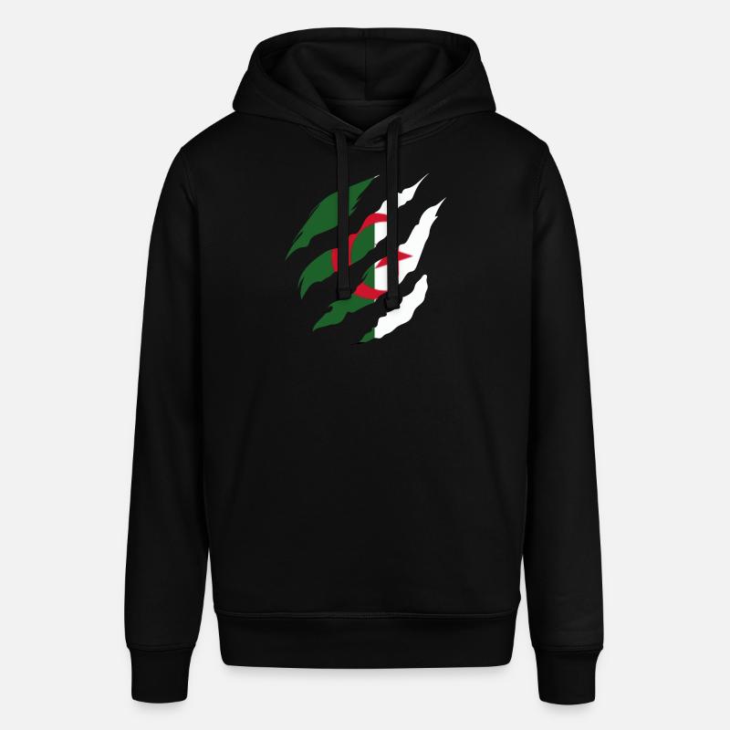 Drapeau Algérie -idée cadeau algérien - Sweat à capuche SOUNDER Stanley/Stella Unisexe - noir