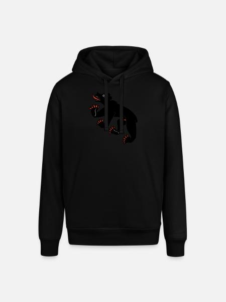 Bernerbär - Stanley/Stella Unisex Hoodie SOUNDER - Schwarz