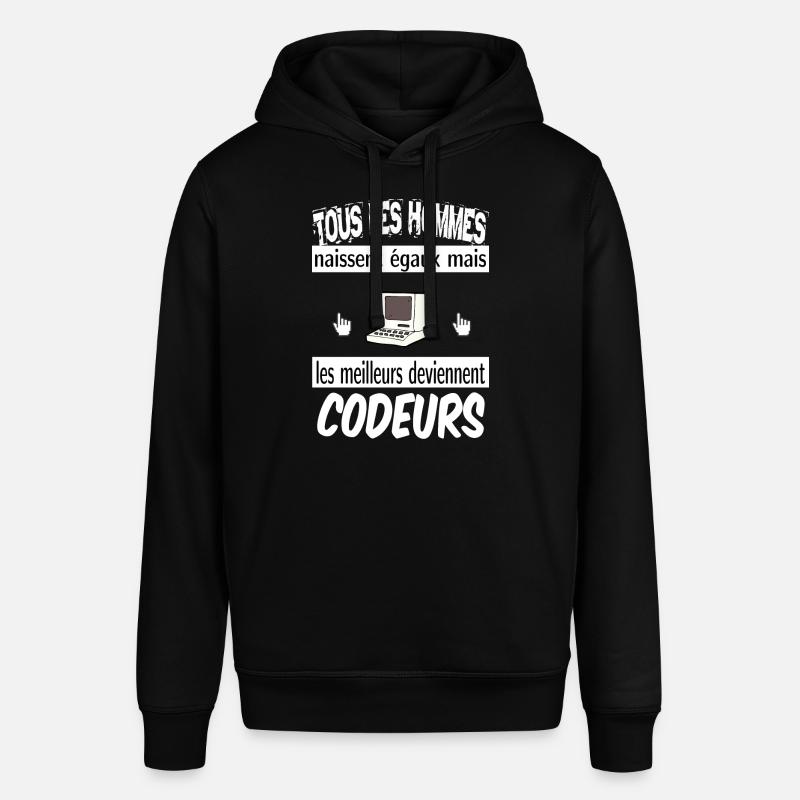 codeurs - Sweat à capuche SOUNDER Stanley/Stella Unisexe - noir