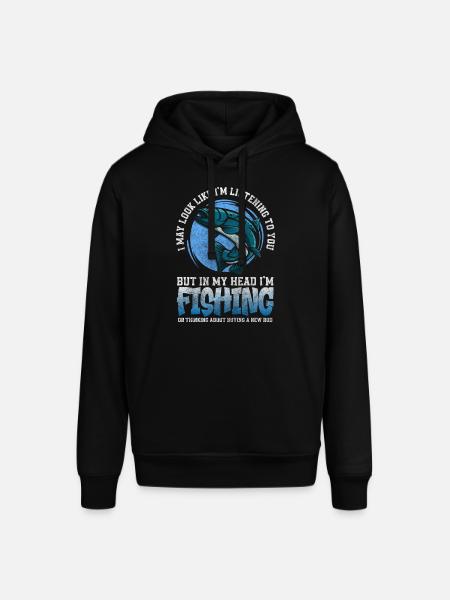Angel Petri Heil Fishhook Carp - Stanley/Stella SOUNDER Unisex Hoodie - black