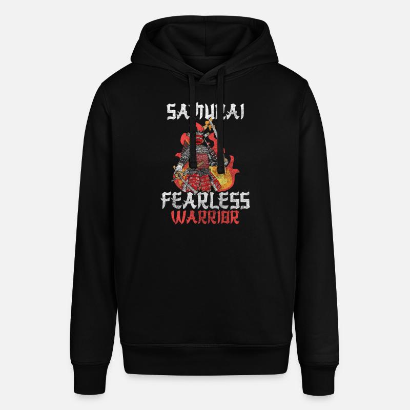 Combattant, Épée, Courage, Katana - Sweat à capuche SOUNDER Stanley/Stella Unisexe - noir