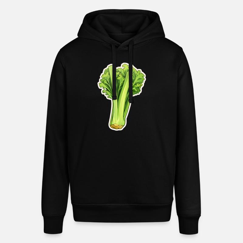 Céleri ou branche de céleri - Sweat à capuche SOUNDER Stanley/Stella Unisexe - noir