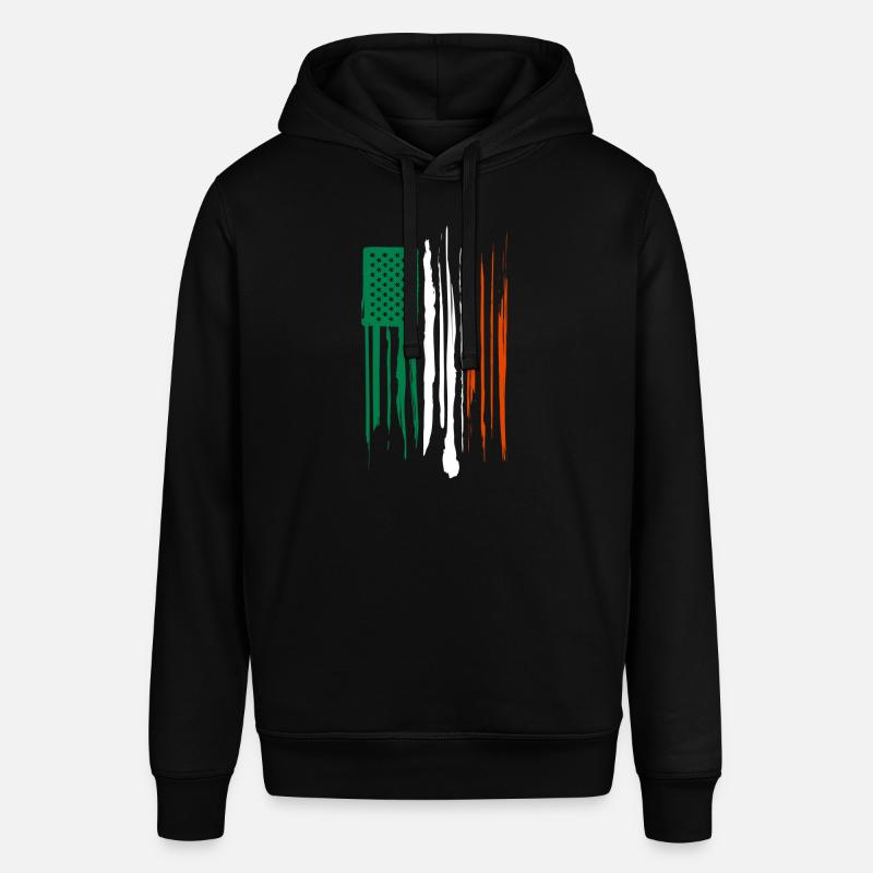 Drapeau de l’Irlande - Sweat à capuche SOUNDER Stanley/Stella Unisexe - noir
