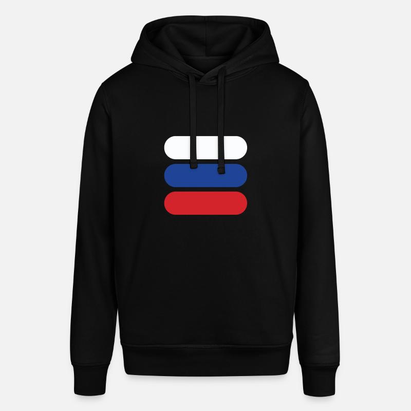 Drapeau de la russie - Sweat à capuche SOUNDER Stanley/Stella Unisexe - noir