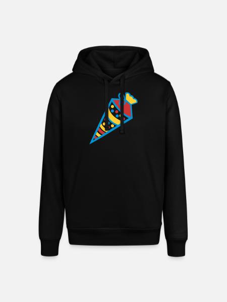 School cone - Stanley/Stella SOUNDER Unisex Hoodie - black