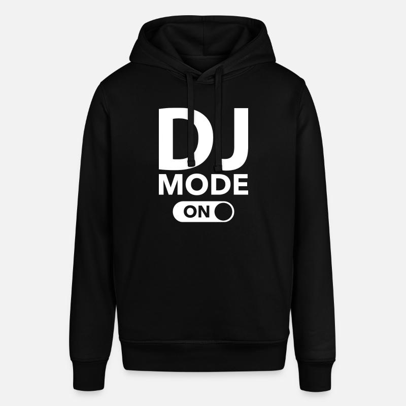 DJ-Modus ein - Stanley/Stella Unisex Hoodie SOUNDER - Schwarz