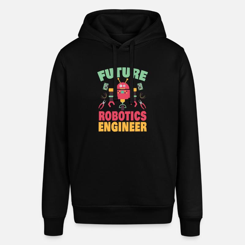 Future Robotics Engineer Robot - Stanley/Stella SOUNDER Unisex Hoodie - black