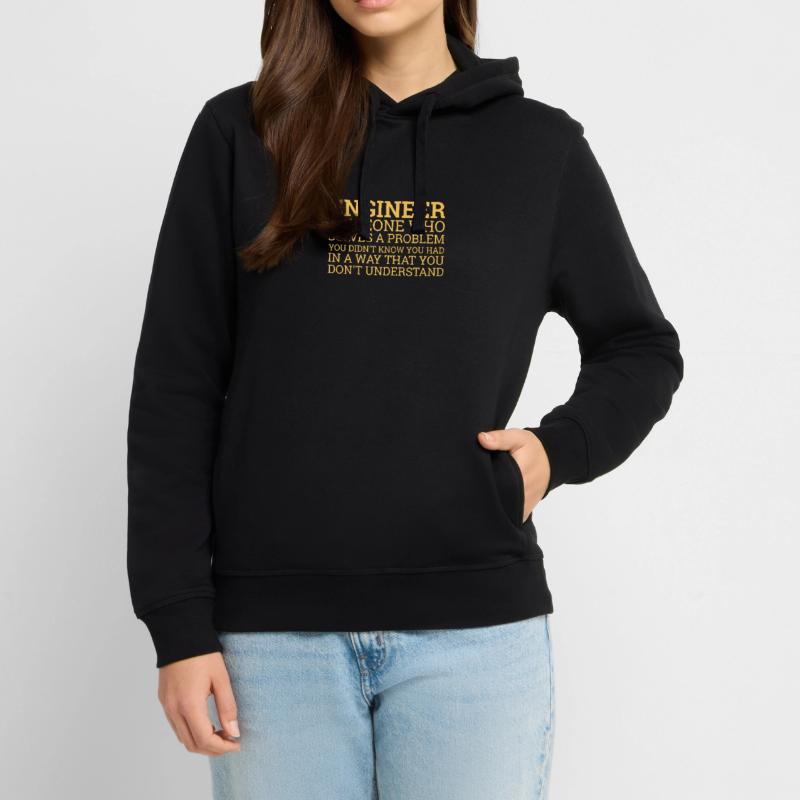 "Engineer Solve Problems" | Engineer Stanley/Stella SOUNDER Unisex Hoodie