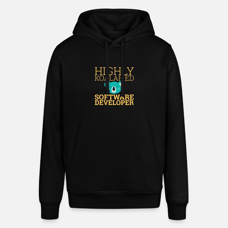 "Software Developer Koalafied | Programmierer" - Stanley/Stella Unisex Hoodie SOUNDER - Schwarz