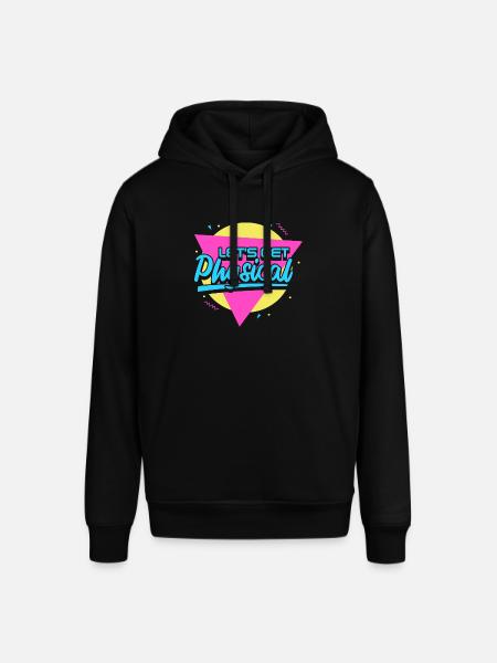 Lets Get Physical - Stanley/Stella SOUNDER Unisex Hoodie - black