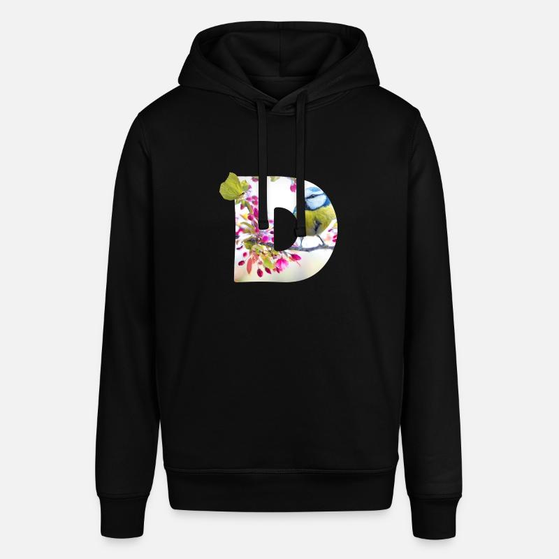 printemps oiseau papillon d - Sweat à capuche SOUNDER Stanley/Stella Unisexe - noir