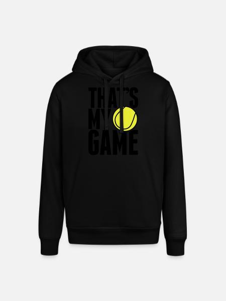 tennis - that's my game - Stanley/Stella SOUNDER Unisex Hoodie - black
