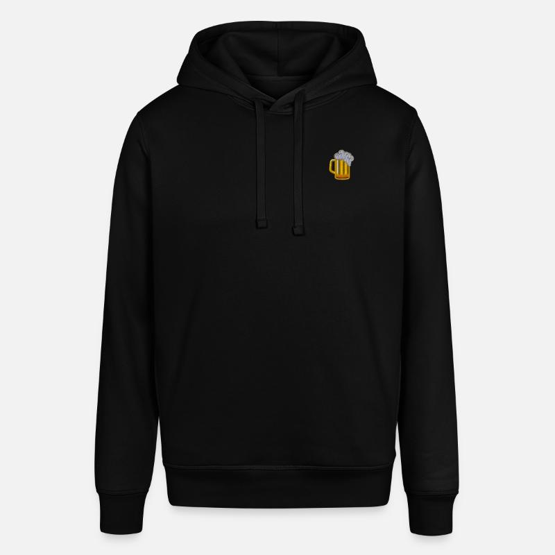 Birra - Felpa con cappuccio unisex SOUNDER di Stanley/Stella - nero