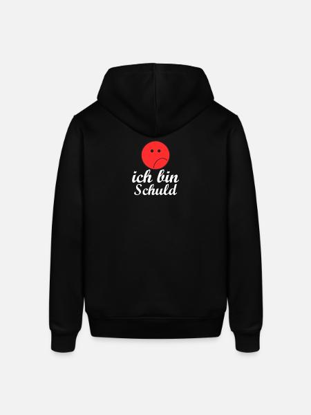 ich bin schuld - Stanley/Stella Unisex Hoodie SOUNDER - Schwarz