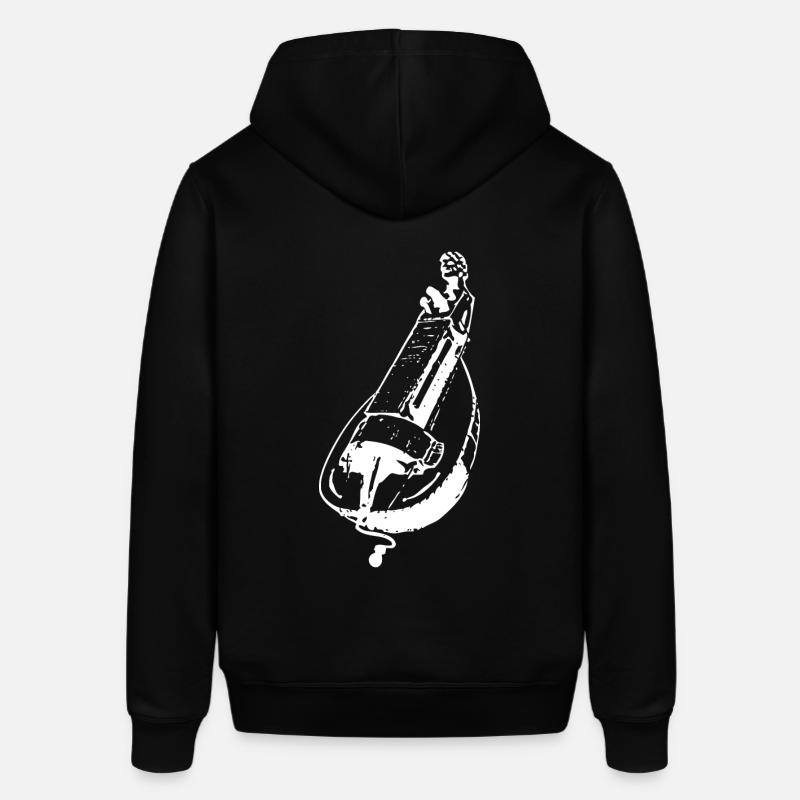 Vielle à roue - Sweat à capuche SOUNDER Stanley/Stella Unisexe - noir