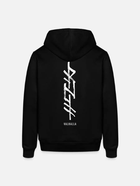 Valhalla Runes Norse Symbol Viking Characters - Stanley/Stella SOUNDER Unisex Hoodie - black
