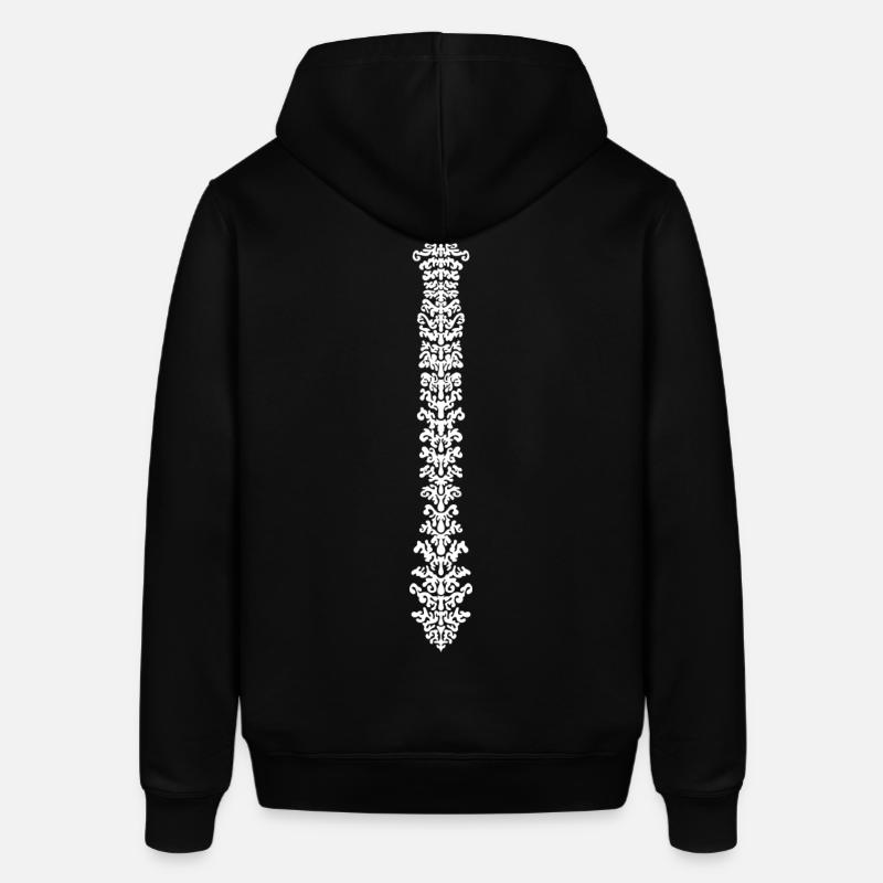Conception de la colonne vertébrale de l’épine dorsale - Sweat à capuche SOUNDER Stanley/Stella Unisexe - noir