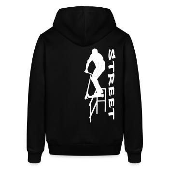 Street 4 - Sweat à capuche SOUNDER Stanley/Stella Unisexe - noir - Dos - Alina (178cm)