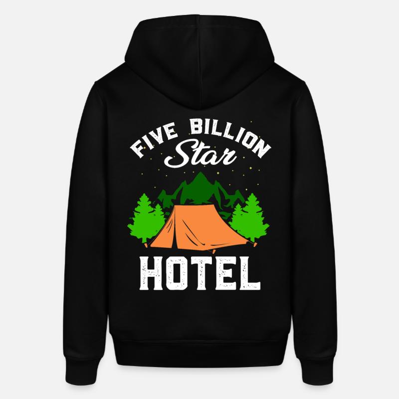 Camping Camping Campen Zelten Cadeau - Sweat à capuche SOUNDER Stanley/Stella Unisexe - noir