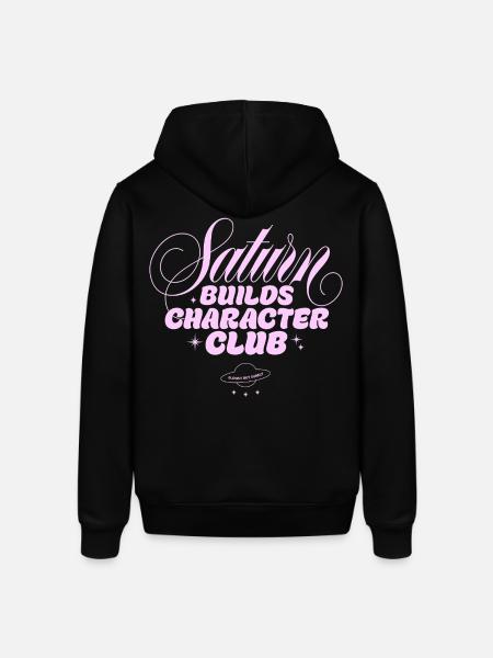 Saturn Charakterclub Print - Stanley/Stella Unisex Hoodie SOUNDER - Schwarz
