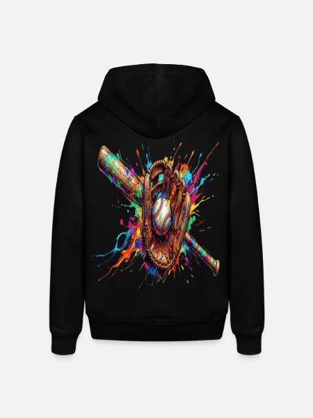 Ball- und Schlägerhandschuh mehrfarbig - Stanley/Stella Unisex Hoodie SOUNDER - Schwarz