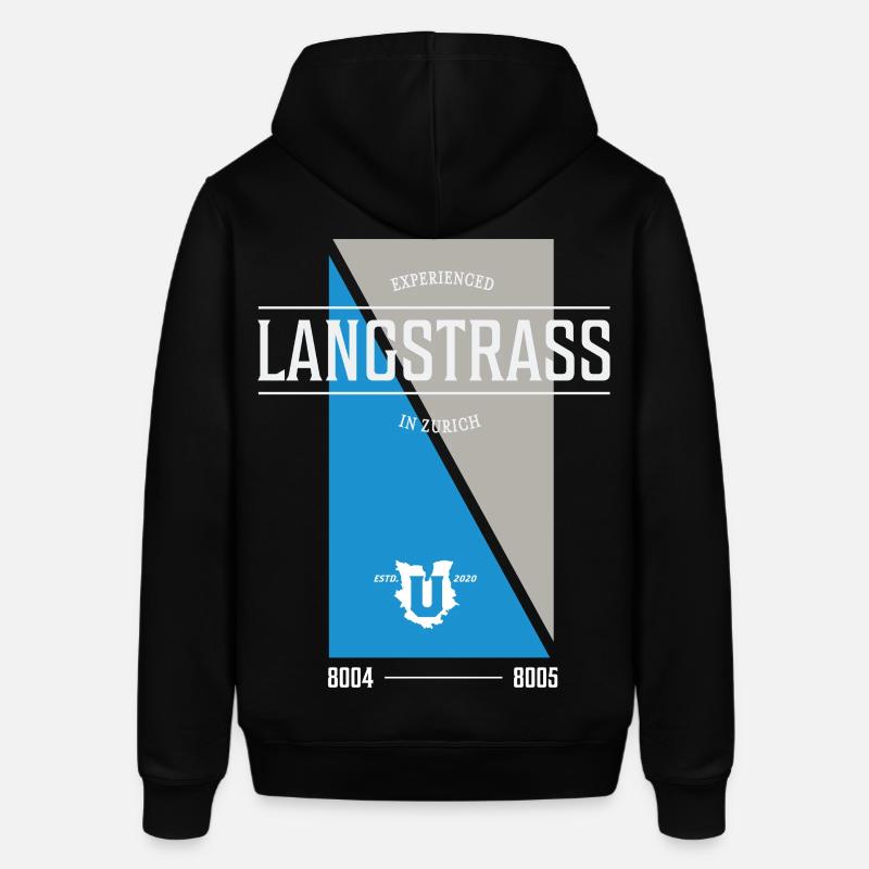 Édition Langstrass - Sweat à capuche SOUNDER Stanley/Stella Unisexe - noir