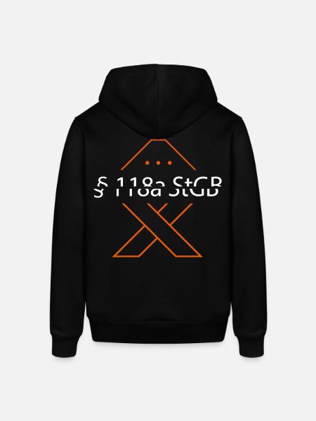 §118a StGB Router Fishers - Stanley/Stella SOUNDER Unisex Hoodie - black