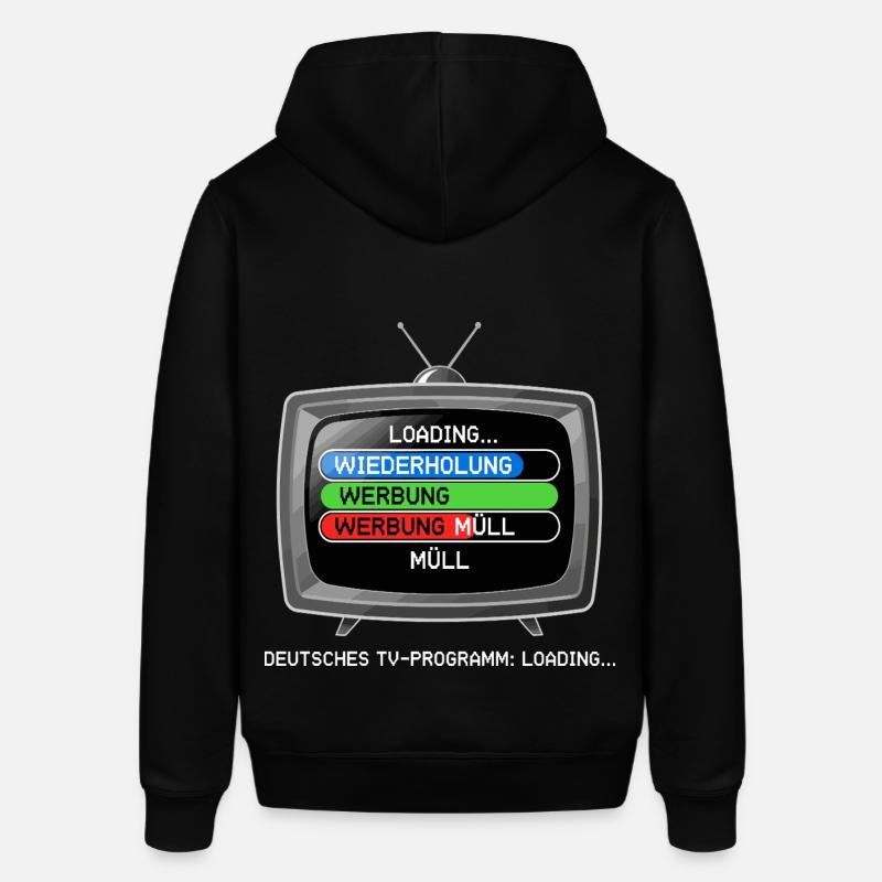 Deutsches TV-Programm: Loading... - Stanley/Stella Unisex Hoodie SOUNDER - Schwarz