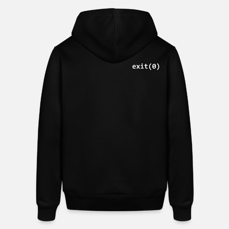 exit(0) - Exit Success - Stanley/Stella Unisex Hoodie SOUNDER - Schwarz