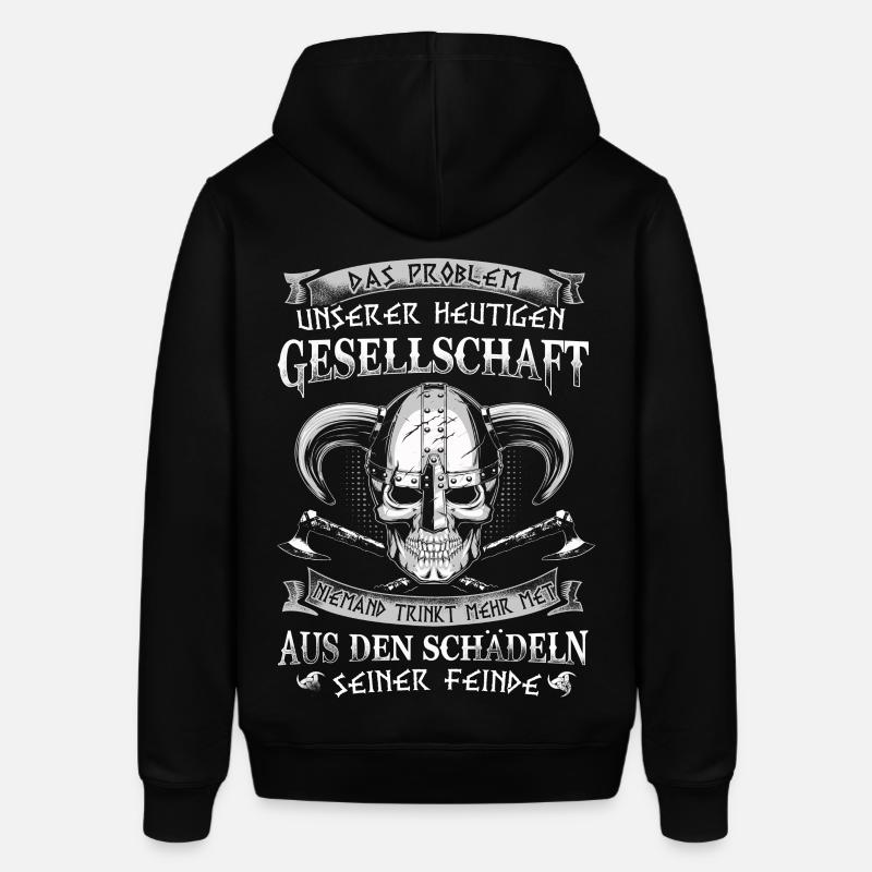 Problem der Gesellschaft - Stanley/Stella Unisex Hoodie SOUNDER - Schwarz