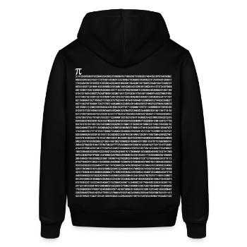 Nombre, PI, 3.14, mathématique, π - Sweat à capuche SOUNDER Stanley/Stella Unisexe - noir - Dos - Alina (178cm)