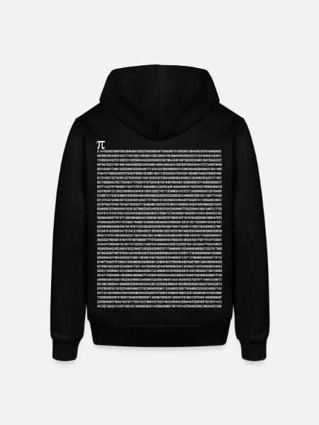 Number, PI, 3.14, mathematics, π - Stanley/Stella SOUNDER Unisex Hoodie - black